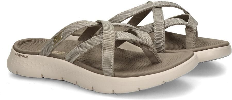 Skechers Slipper Go Walk Flex Sandal-Ssselena 141461 TPE Taupe - Foto 2