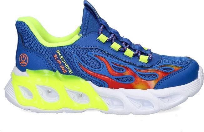 Skechers Skecher Hand Free Slip-Ins S Lights Thermo Flash 2.0 jongens sneaker Blauw - Foto 2