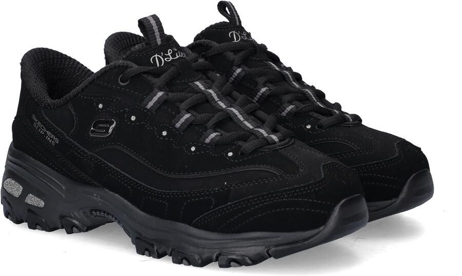 Skechers Hands Free Sip-Ins D'Lites dames sneaker Zwart - Foto 3