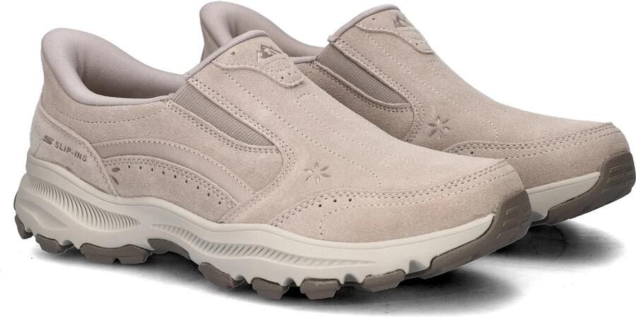 Skechers Hands Free Slip-In Alto dames sneaker Taupe - Foto 4