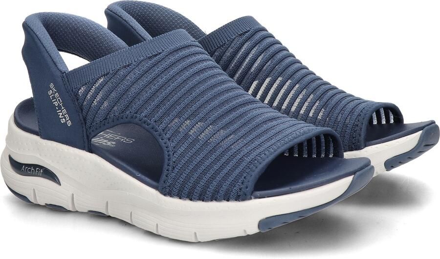 Skechers Hands Free Slip-In Arch Fit dames sandaal Donkerblauw - Foto 2