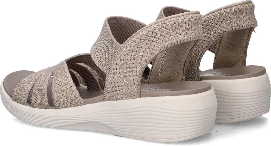 Skechers Hands Free Slip-In Arya dames sandaal Taupe - Foto 3