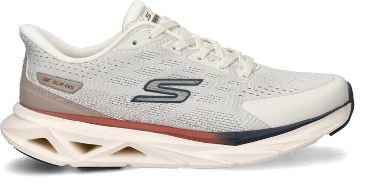 Skechers Hands Free Slip-In Glide Step Vortex heren sneaker Natural - Foto 3