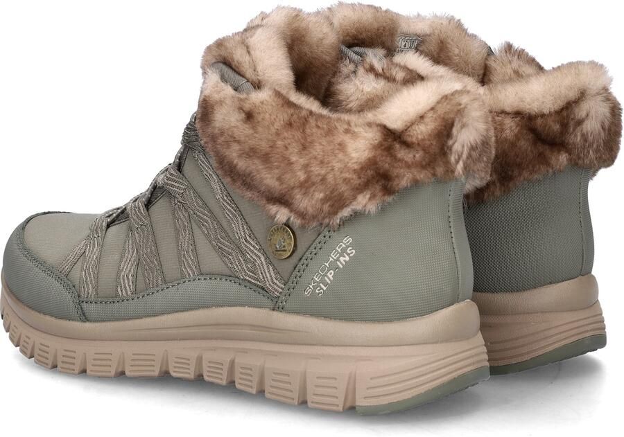 Skechers Hands Free Slip-In Graceful Misty Stroll dames veterboot Kaki - Foto 4