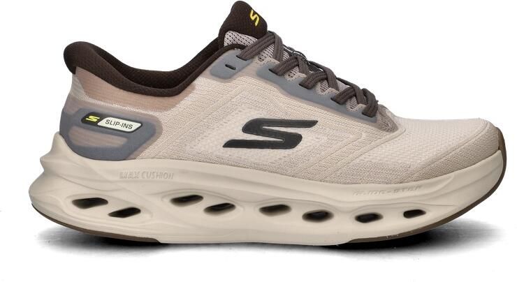 Skechers Hands Free Slip-In Max Cushioning Glide heren sneaker Taupe - Foto 2
