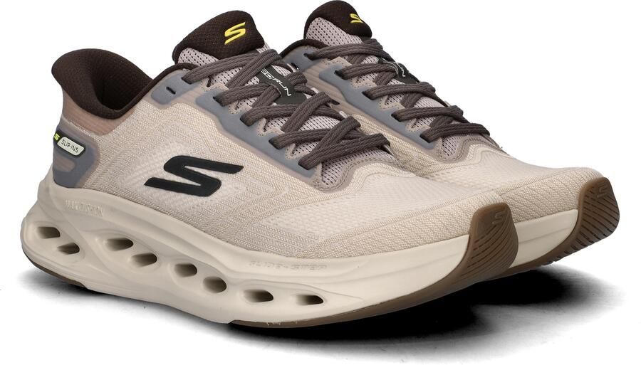 Skechers Hands Free Slip-In Max Cushioning Glide heren sneaker Taupe - Foto 3
