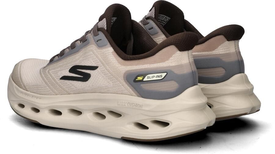 Skechers Hands Free Slip-In Max Cushioning Glide heren sneaker Taupe - Foto 4