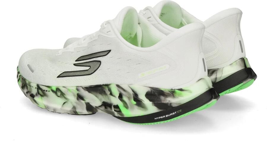 Skechers SKX AERO SPARK SI GLOW IN Heren Sportschoenen Wit - Foto 5