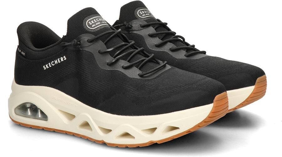 Skechers Hands Free Slip-In Uno Glide-step heren sneaker Zwart - Foto 2