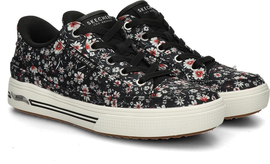 Skechers Hands Free Slip-Ins Arch Fit Arcade dames sneaker Zwart multi - Foto 3