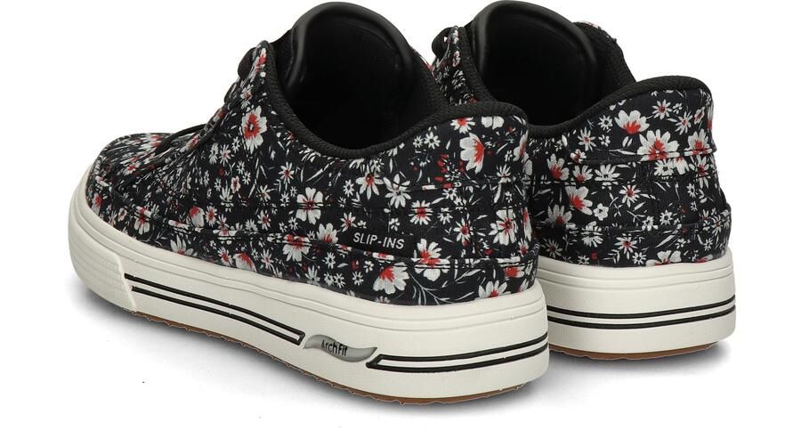 Skechers Hands Free Slip-Ins Arch Fit Arcade dames sneaker Zwart multi - Foto 4