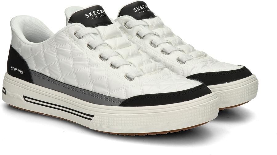 Skechers Hands Free Slip-Ins Arch Fit Arcade heren sneaker Wit zwart - Foto 3