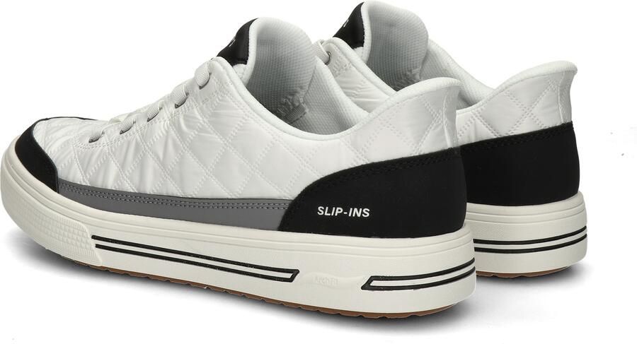 Skechers Hands Free Slip-Ins Arch Fit Arcade heren sneaker Wit zwart - Foto 4