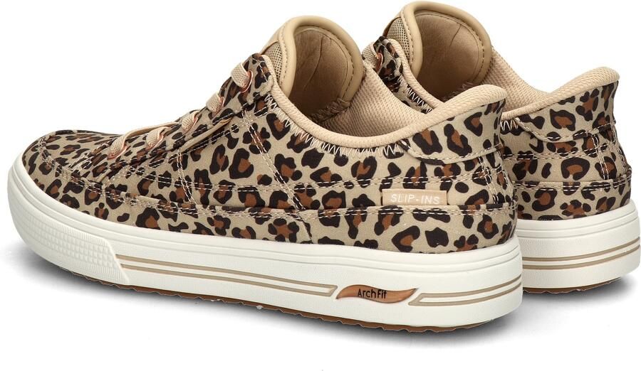 Skechers Hands Free Slip-Ins Arch Fit Arcade dames sneaker Leopard - Foto 4