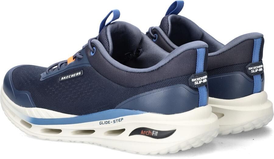 Skechers Hands Free Slip-Ins Arch Fit Glide-Step Orvan heren sneaker Blauw - Foto 9