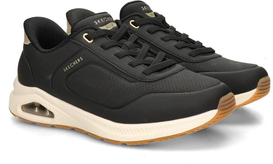 Skechers Hands Free Slip-Ins Arch Fit Uno dames sneaker Zwart - Foto 3