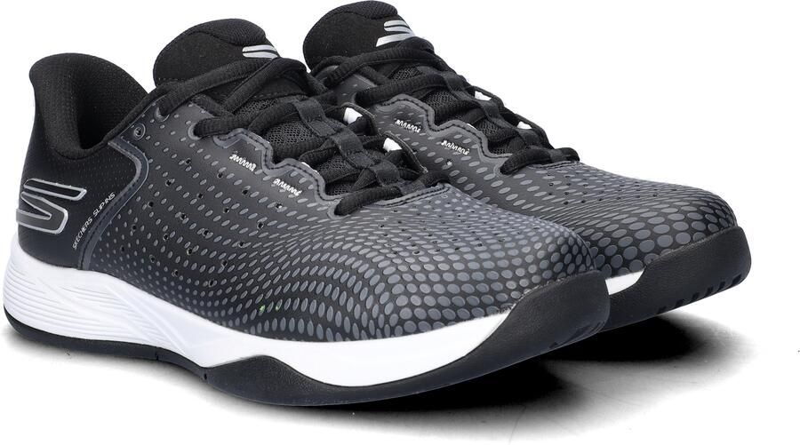 Skechers Hands Free Slip-Ins Arch Fit Viper Court Reload dames sneaker Zwart - Foto 3