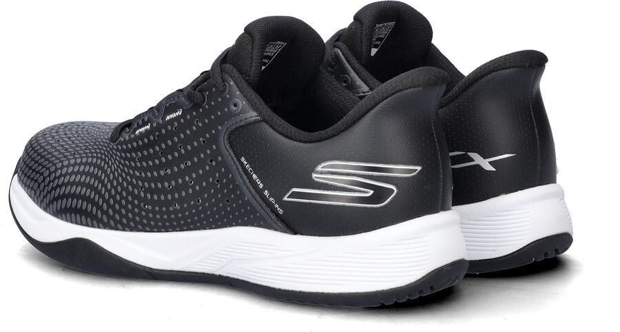 Skechers Hands Free Slip-Ins Arch Fit Viper Court Reload dames sneaker Zwart - Foto 4