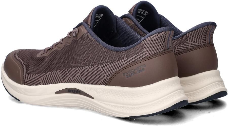Skechers ARCH FIT VISTA 2.0-BRIGHT Dames Instappers Grijs Donkerblauw - Foto 5