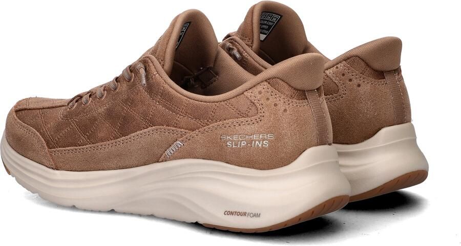 Skechers CONTOUR FOAM-Naturel EASE Dames Instappers Naturel Chestnut - Foto 5