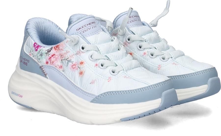 Skechers Hands Free Slip-Ins Contour Foam dames sneaker Licht blauw - Foto 3