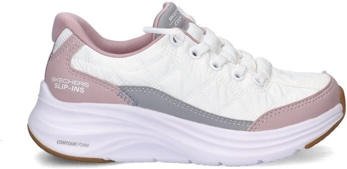 Skechers Hands Free Slip-Ins Contour meisjes sneaker Wit roze - Foto 2
