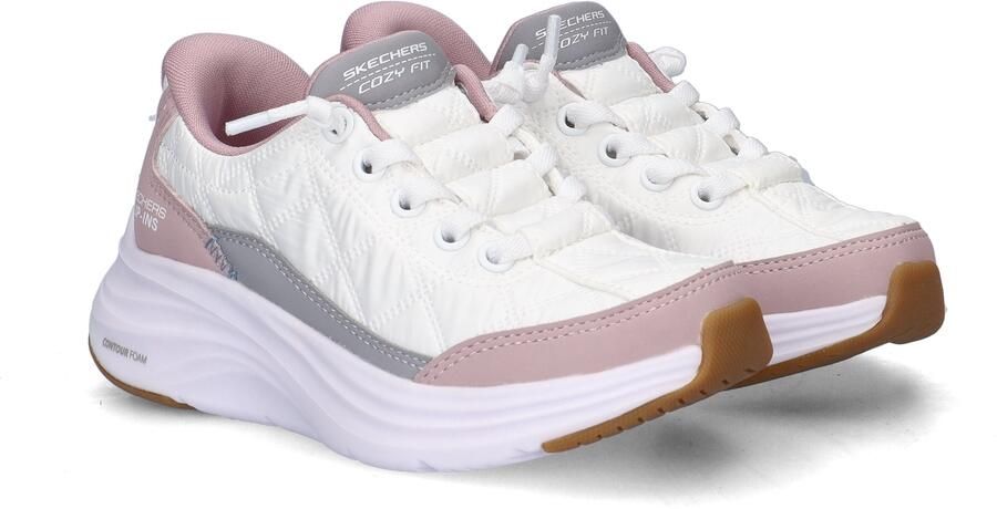 Skechers Hands Free Slip-Ins Contour meisjes sneaker Wit roze - Foto 4