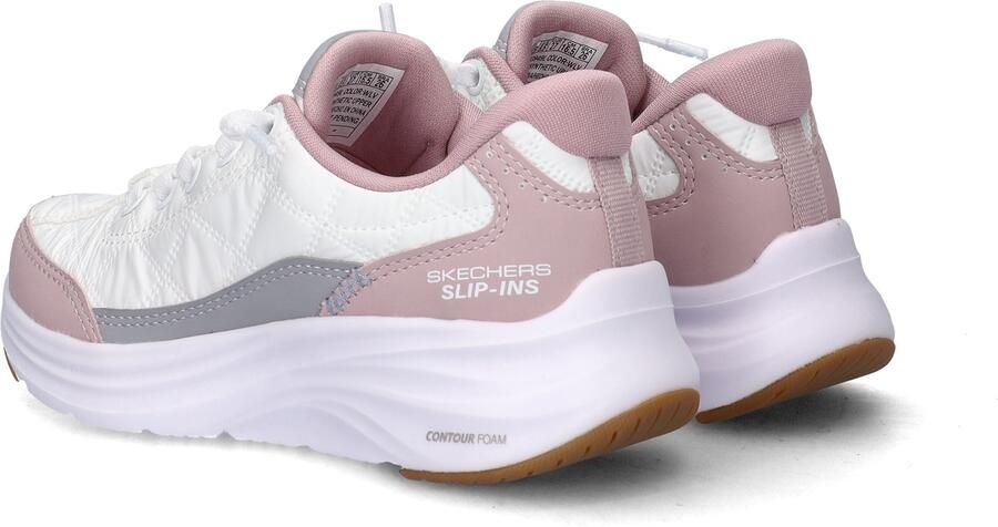 Skechers Hands Free Slip-Ins Contour meisjes sneaker Wit roze - Foto 3