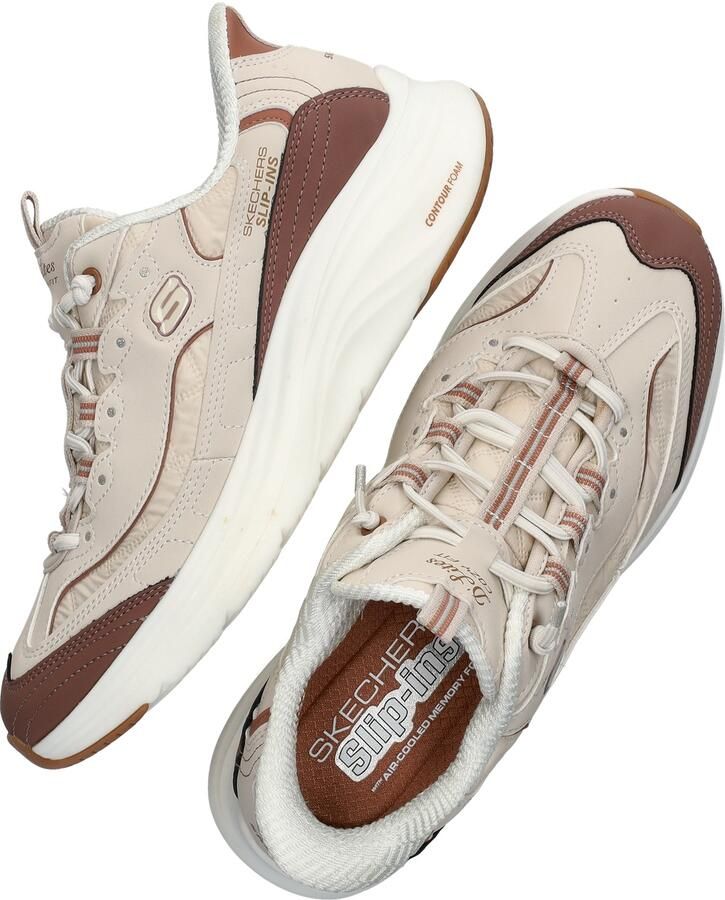 Skechers Hands Free Slip-Ins Contour dames sneaker Natural - Foto 3