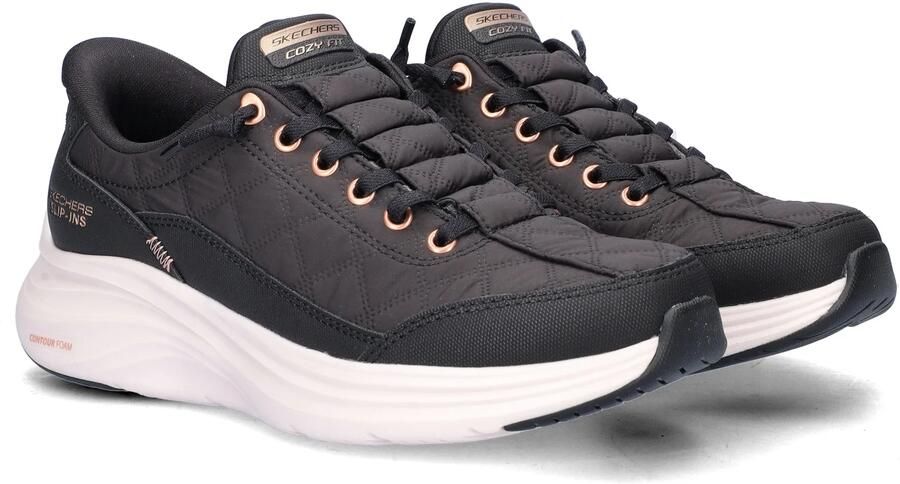 Skechers CONTOUR FOAM GOLDEN HOUR Dames Instappers Zwart - Foto 3