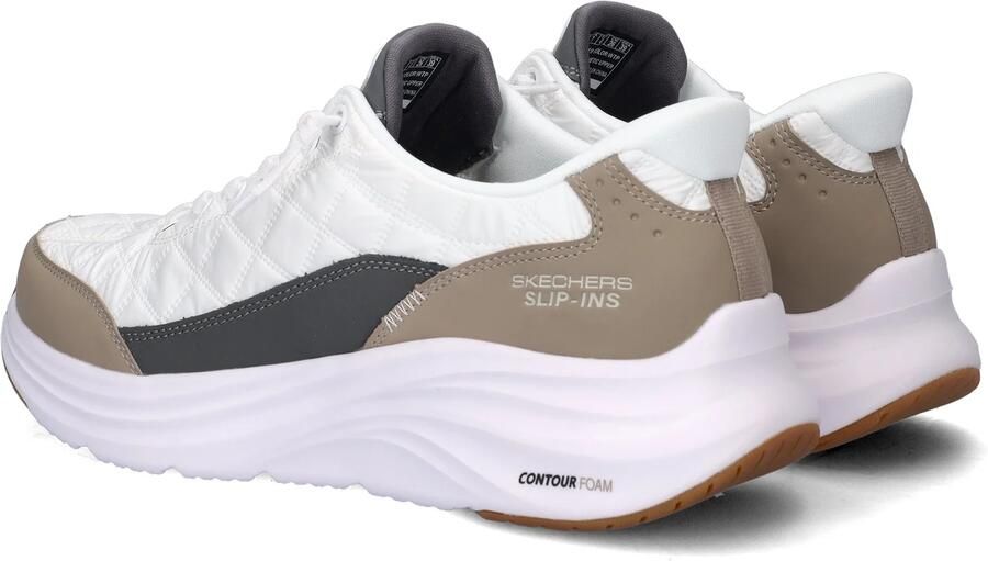 Skechers Slip-Ins Contour Foam Cozy Fit Instappers Heren Wit - Foto 16