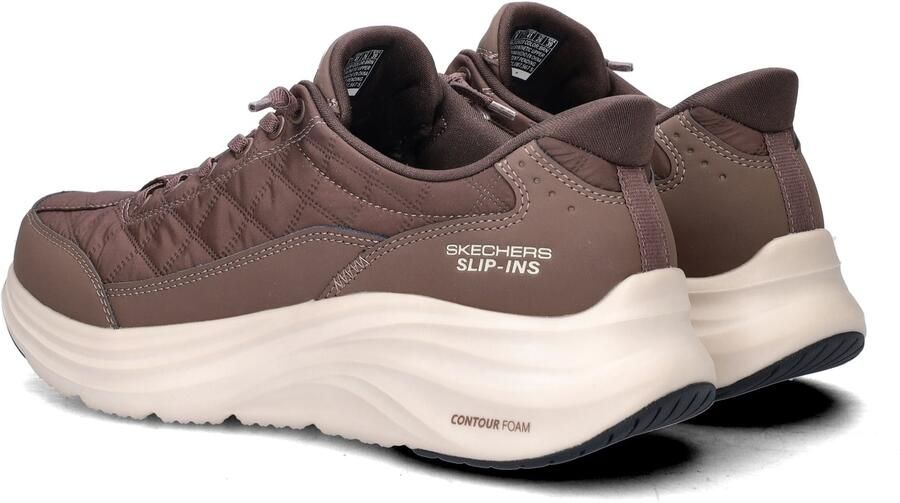 Skechers Heren Cozy Fit Slip-ins Sneakers Contour Foam 232619 BRN - Foto 7