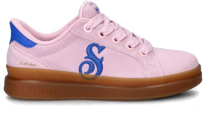 Skechers Hands Free Slip-Ins Courtside dame sneaker Roze - Foto 2