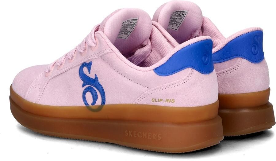 Skechers Hands Free Slip-Ins Courtside dame sneaker Roze - Foto 4