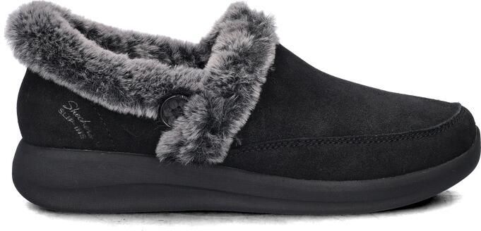 Skechers Hands Free Slip-ins Cozy Escape Frosty Bliss dames pantoffels Zwart - Foto 3