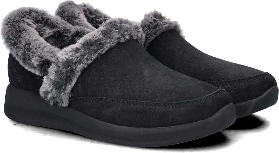 Skechers Hands Free Slip-ins Cozy Escape Frosty Bliss dames pantoffels Zwart - Foto 4