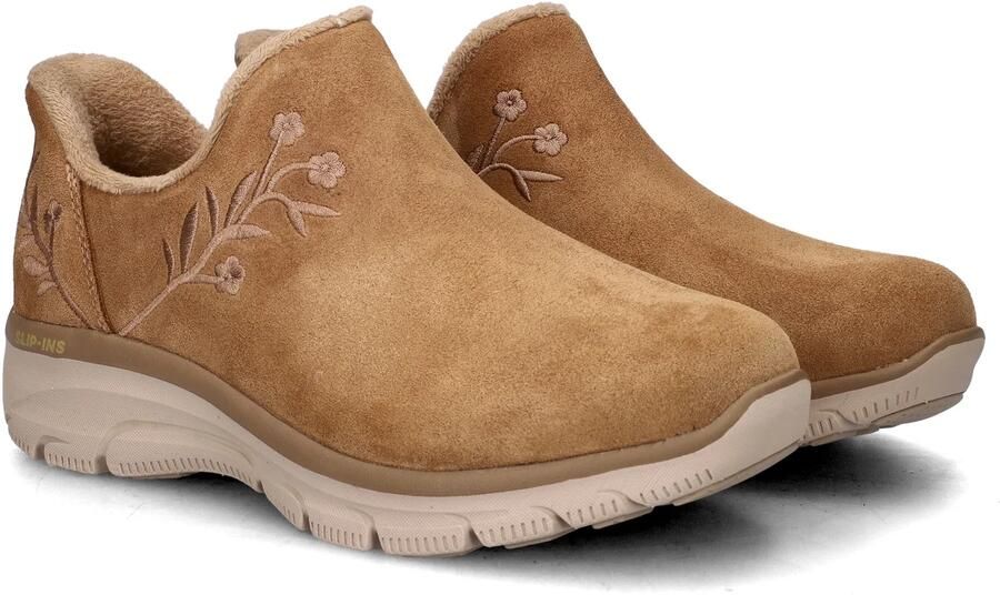 Skechers Hands Free Slip-Ins Easy Going Floral dames instapschoen Cognac - Foto 3