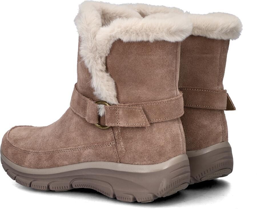 Skechers Leren instappers Relaxed Fit Easy Going Dreamers Luxe Vibes bruine leren instappers - Foto 4
