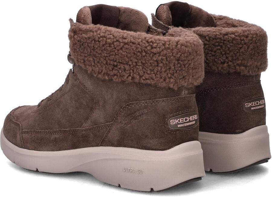 Skechers Hands Free Slip-Ins Glacial Ultimate dames veterboot Bruin - Foto 4