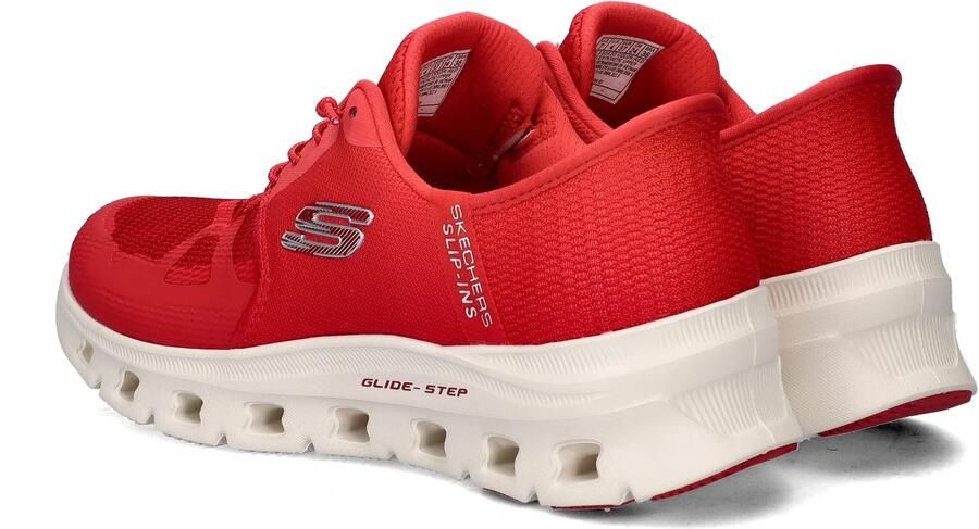 Skechers Hands Free Slip-Ins Glide dames sneaker Rood - Foto 5