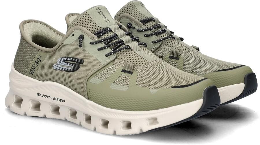 Skechers Hands Free Slip-Ins Glide Step Pro heren sneaker Groen - Foto 3