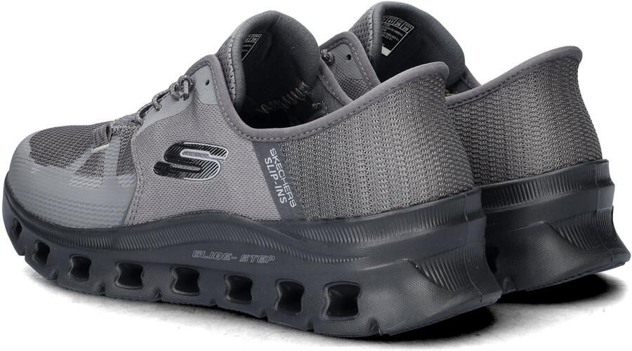 Skechers Heren Glide Step Pro Slip Ins Sneakers Charcoal Black - Foto 6