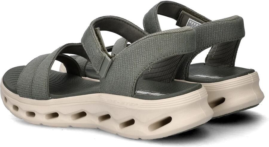 Skechers GO WALK GLIDE-STEP 2.0 SANDAL Dames Slippers Olijf - Foto 13