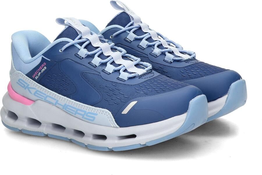 Skechers Hands Free Slip-ins Glide-Step Vista Lane meisjes sneaker Blauw - Foto 9