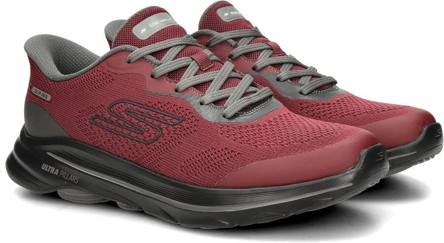 Skechers Hands Free Slip-Ins Go Walk 8 dames sneaker Rood multi - Foto 6