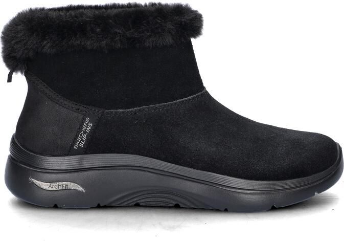 Skechers Hands Free Slip-Ins Go Walk Arch Fit dames gevoerde boot Zwart - Foto 4