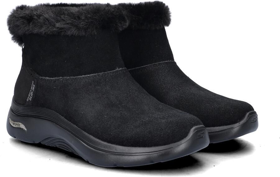 Skechers Hands Free Slip-Ins Go Walk Arch Fit dames gevoerde boot Zwart - Foto 6