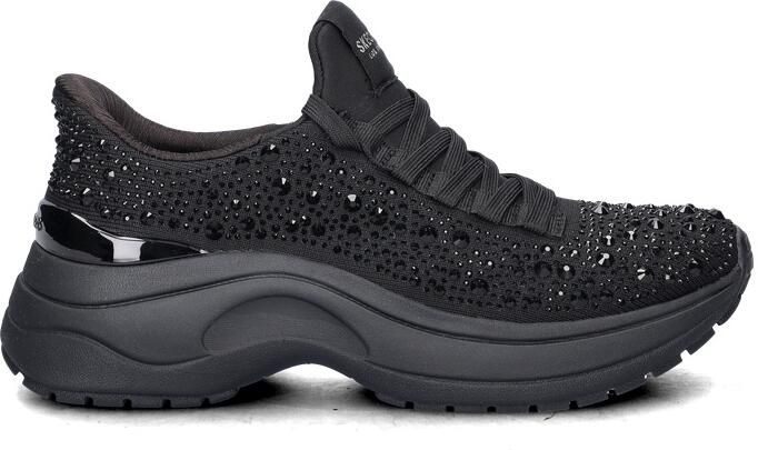 Skechers Hands Free Slip-ins: Hazel 2 Lumetta dames lage sneakers Zwart - Foto 3