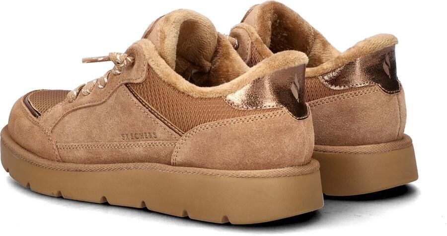Skechers Hands Free Slip-Ins Keepsakes Cozy Street Hiker EZ dames sneaker Cognac - Foto 6