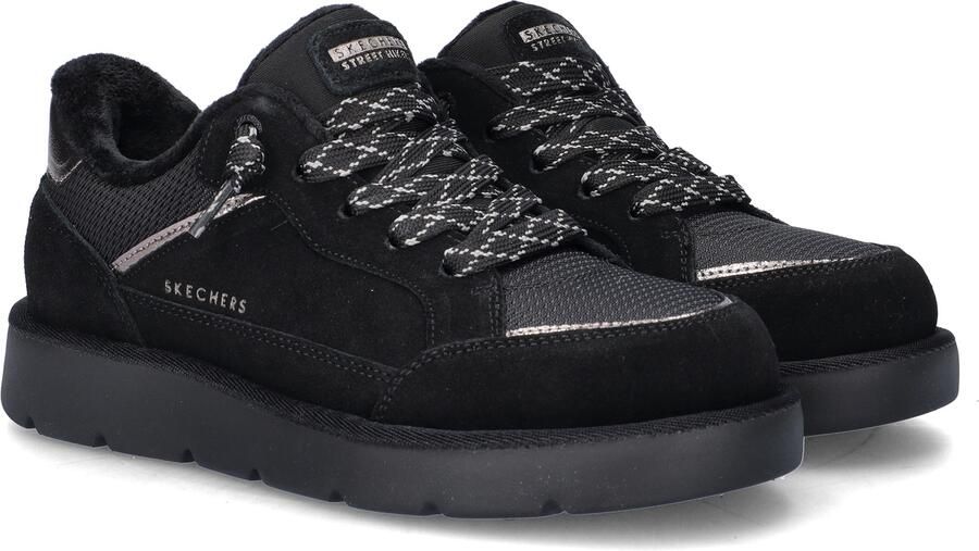 Skechers Hands Free Slip-Ins Keepsakes Cozy Street Hiker EZ dames sneaker Zwart - Foto 4